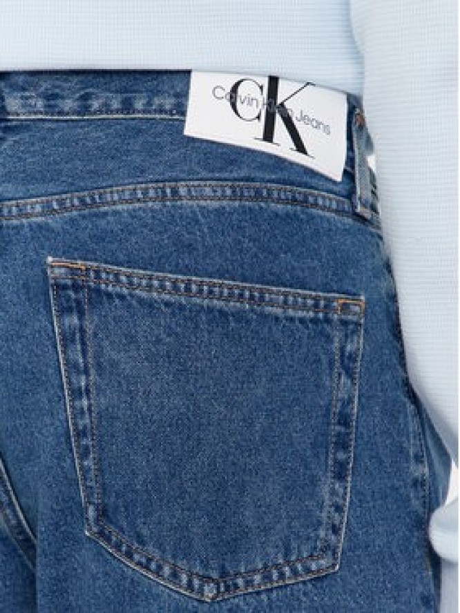 Calvin Klein Jeans Jeansy Authentic J30J324565 Granatowy Straight Fit