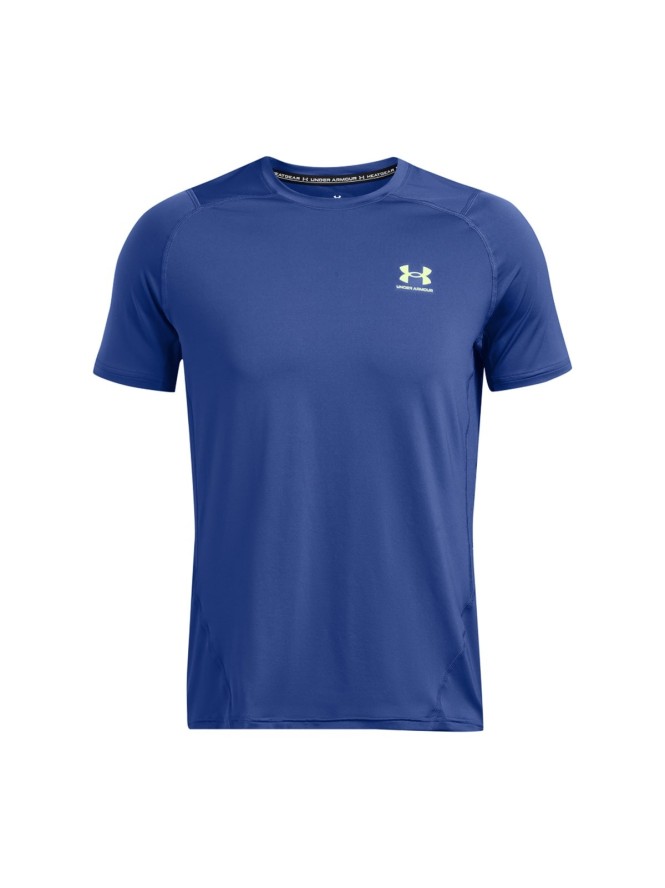 Koszulka treningowa męska Under Armour UA Hg Armour Ftd Graphic Ss - granatowa