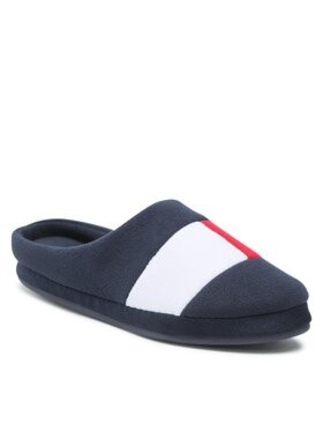 Tommy Hilfiger Kapcie Flag Homeslipper FM0FM04297 Granatowy