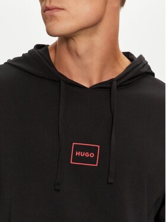 Hugo Bluza 50525244 Czarny Regular Fit