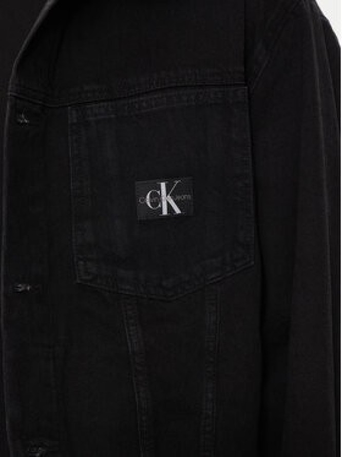 Calvin Klein Jeans Kurtka jeansowa J30J325751 Czarny Relaxed Fit