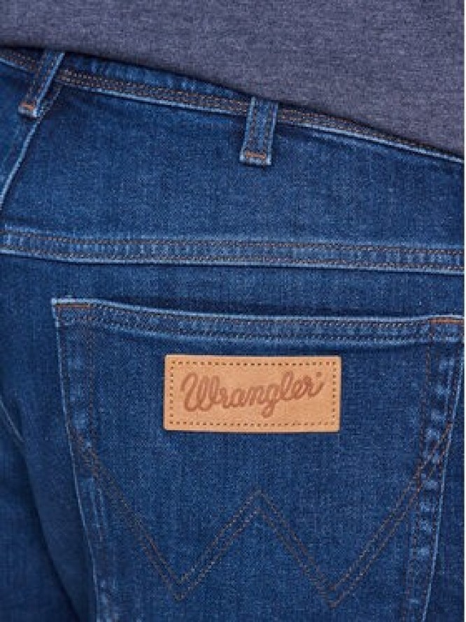 Wrangler Szorty jeansowe W11CJXY81 112337506 Niebieski Regular Fit