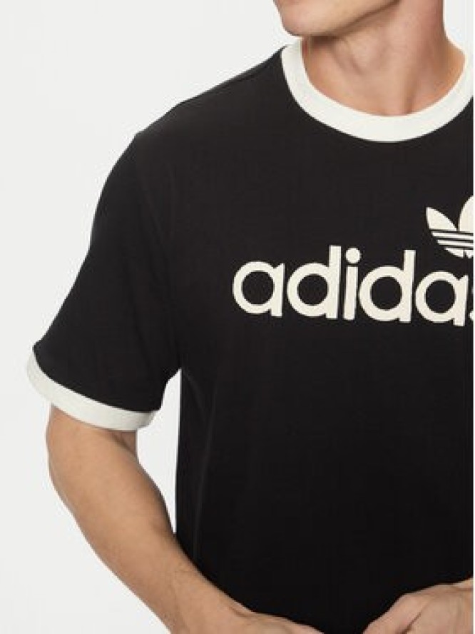 adidas T-Shirt Simple JC8372 Czarny Regular Fit