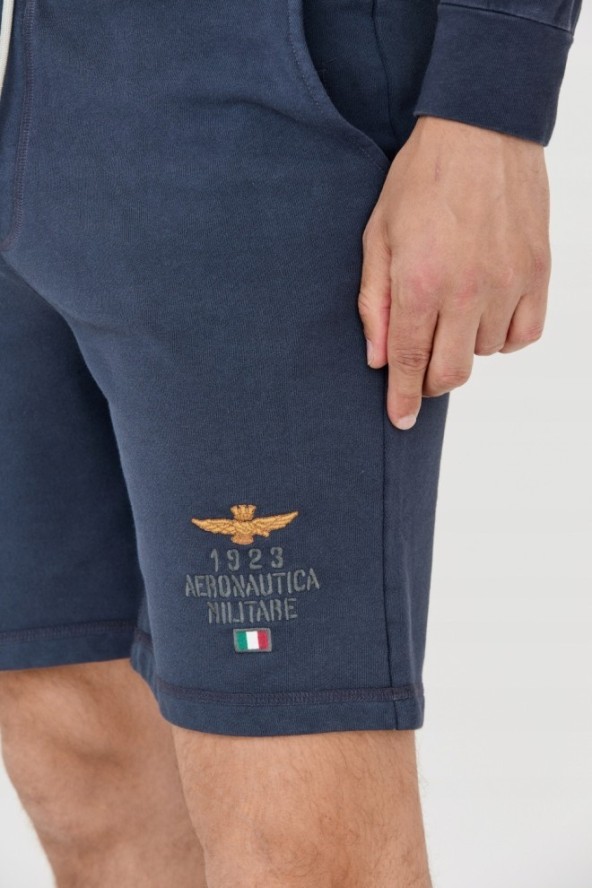 AERONAUTICA MILITARE Bermudy granatowe męskie