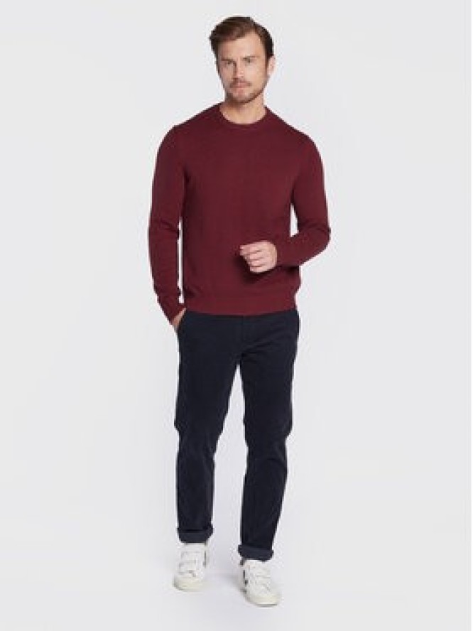 United Colors Of Benetton Sweter 1235U1N67 Czerwony Regular Fit