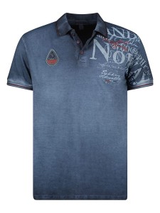 Geographical Norway Koszulka polo w kolorze granatowym rozmiar: L