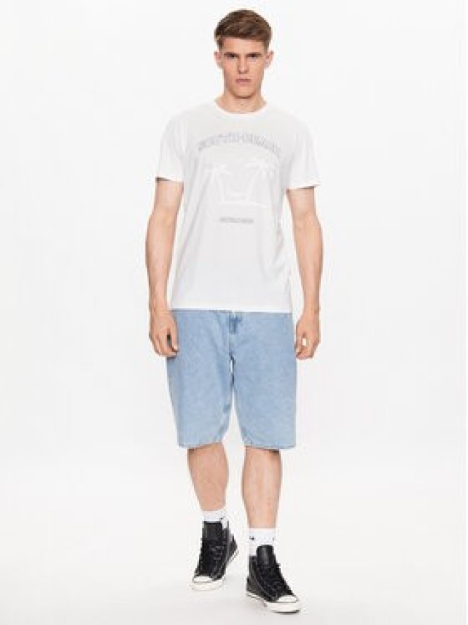 Jack&Jones T-Shirt Summer 12222921 Biały Regular Fit