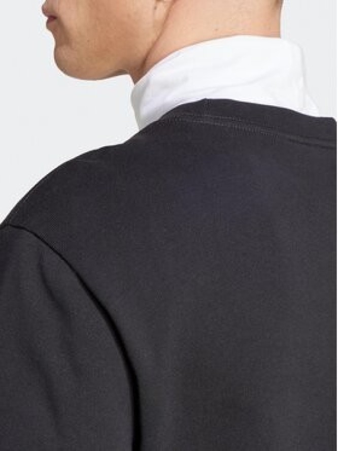 adidas Bluza Essentials French Terry Embroidered Small Logo Sweatshirt IC9329 Czarny Regular Fit