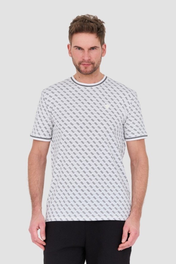 GUESS Biały t-shirt Marshall