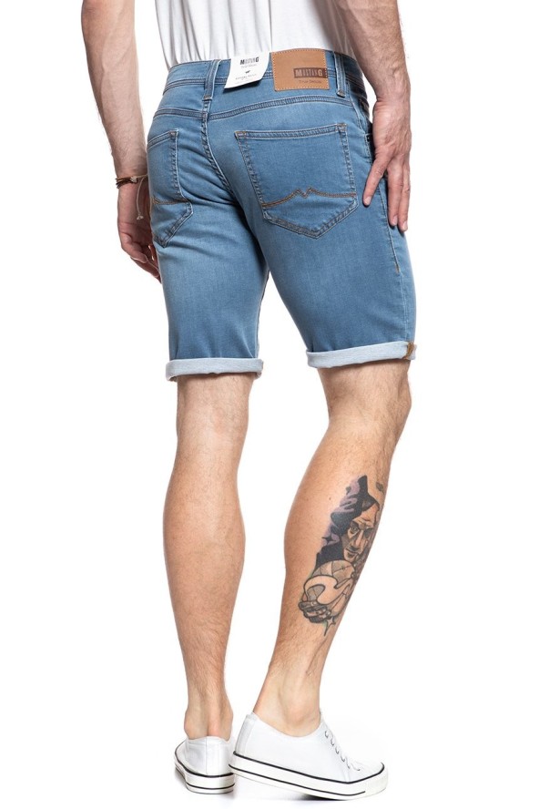 SPODENKI MUSTANG Chicago Short DENIM BLUE 1007765 5000 312