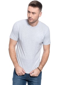 MĘSKI T-SHIRT LEE TONAL LOGO TEE SHARP GREY MELE L65OFE03 112116108