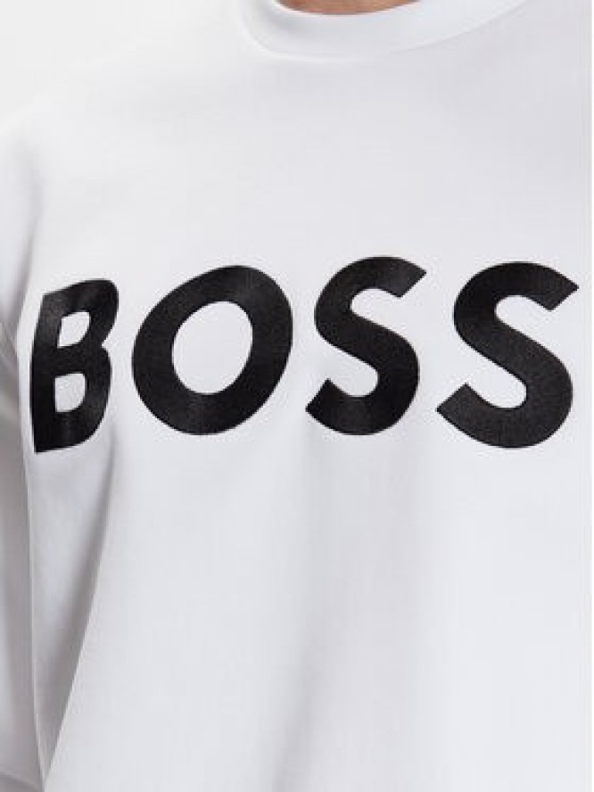 Boss Bluza 50482898 Biały Relaxed Fit