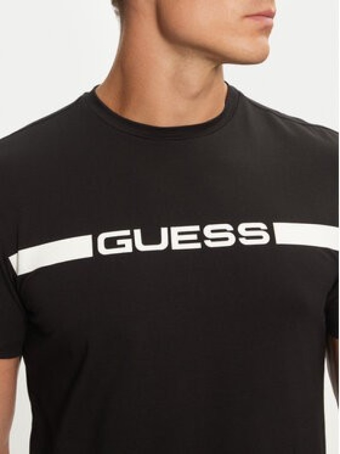 Guess T-Shirt U4BM01 K6YW1 Czarny Regular Fit