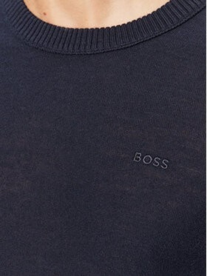 Boss Sweter Avac_C 50501762 Granatowy Regular Fit