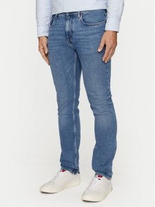 Tommy Hilfiger Jeansy Denton MW0MW36319 Niebieski Straight Fit