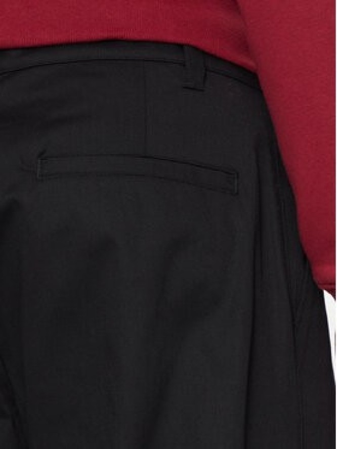 Champion Spodnie materiałowe 220013 Czarny Wide Fit
