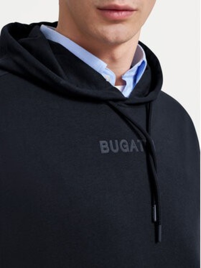 Bugatti Bluza 8950 65070B Granatowy Regular Fit