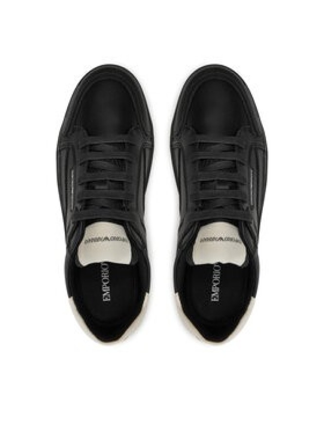 Emporio Armani Sneakersy X4X568 XN162 U066 Czarny