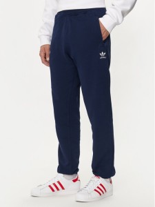 adidas Spodnie dresowe Trefoil Essentials IX7689 Granatowy Regular Fit