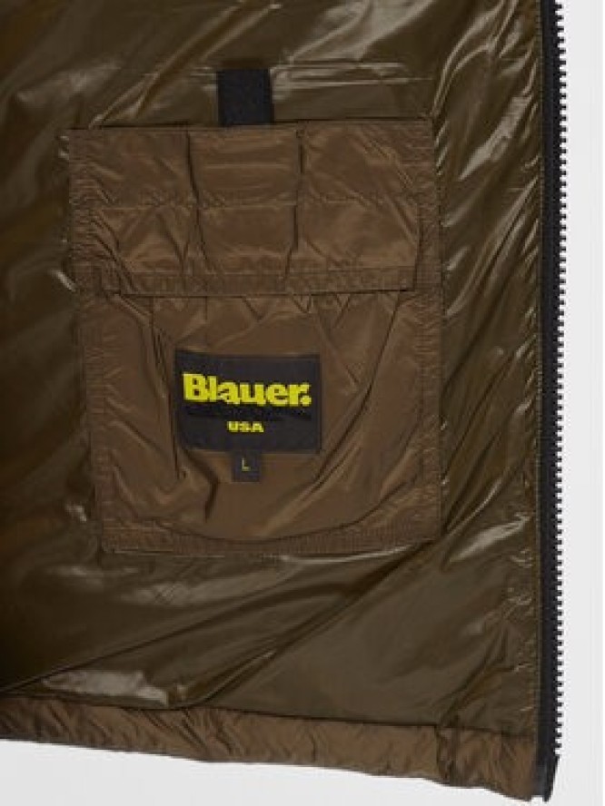 Blauer Kurtka puchowa 23WBLUC03008 Zielony Regular Fit