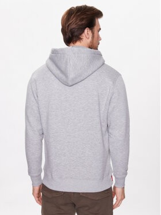 Alpha Industries Bluza Basic Hoody Rubber 178312RB Szary Regular Fit