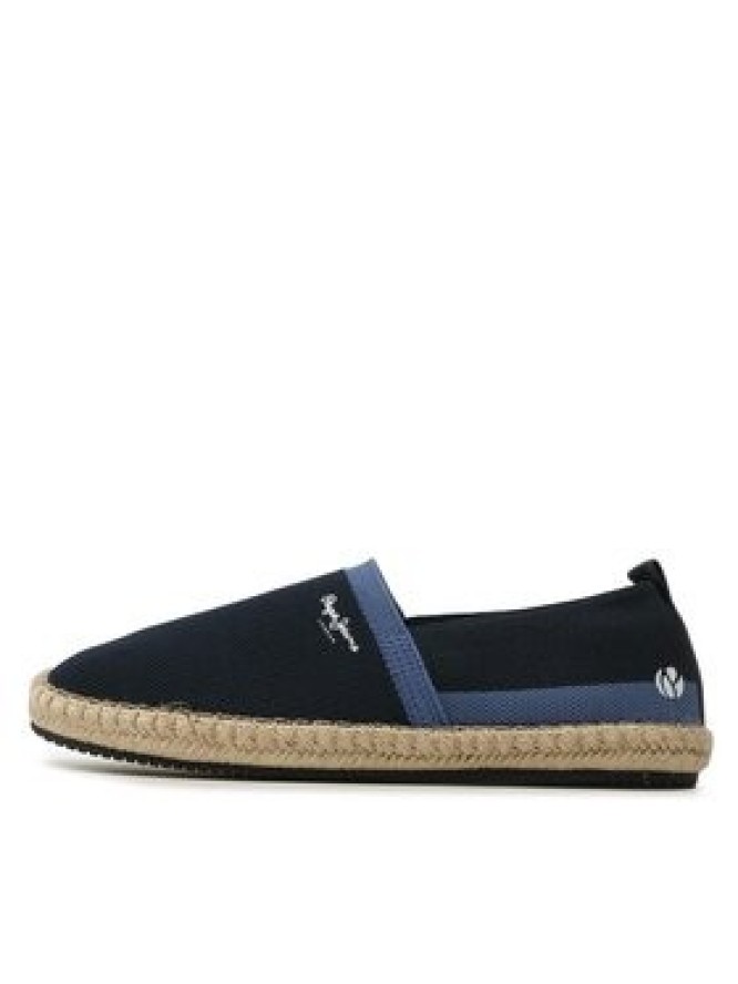 Pepe Jeans Espadryle Tourist Camp Knit PMS10313 Granatowy