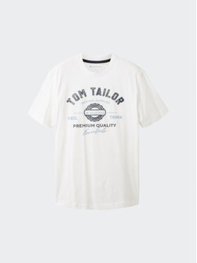 Tom Tailor T-Shirt 1037735 Biały Regular Fit