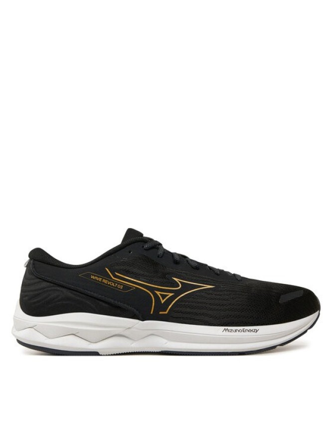 Mizuno Buty do biegania Wave Revolt 3 J1GC2481 Czarny