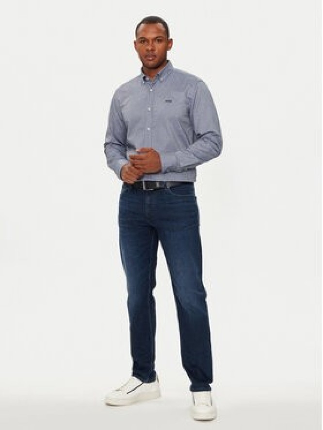 Boss Koszula 50520259 Granatowy Casual Fit