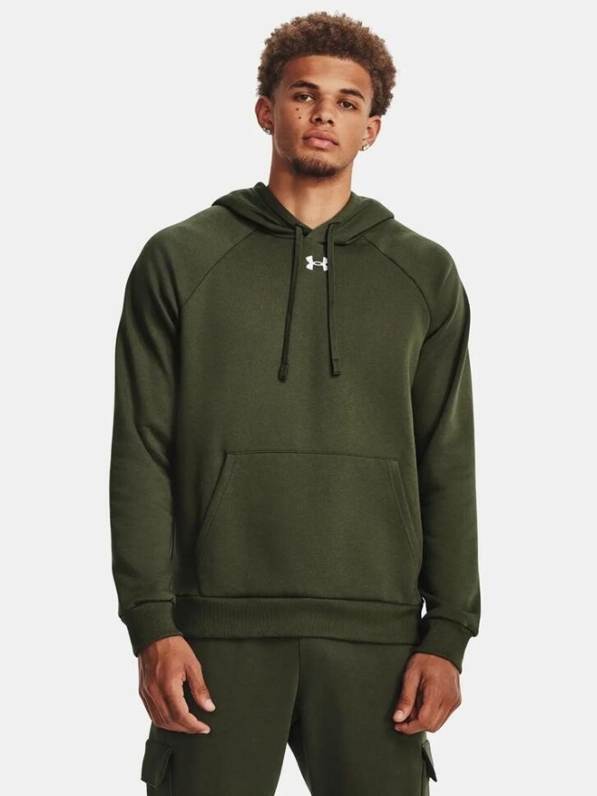 Bluza fitness męska UNDER ARMOUR Rival Fleece Hoodie z kapturem