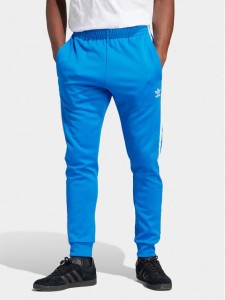 adidas Spodnie dresowe adicolor Classics SST IM4542 Niebieski Slim Fit