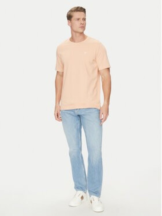 Guess T-Shirt M4YI0A KCCM1 Pomarańczowy Regular Fit