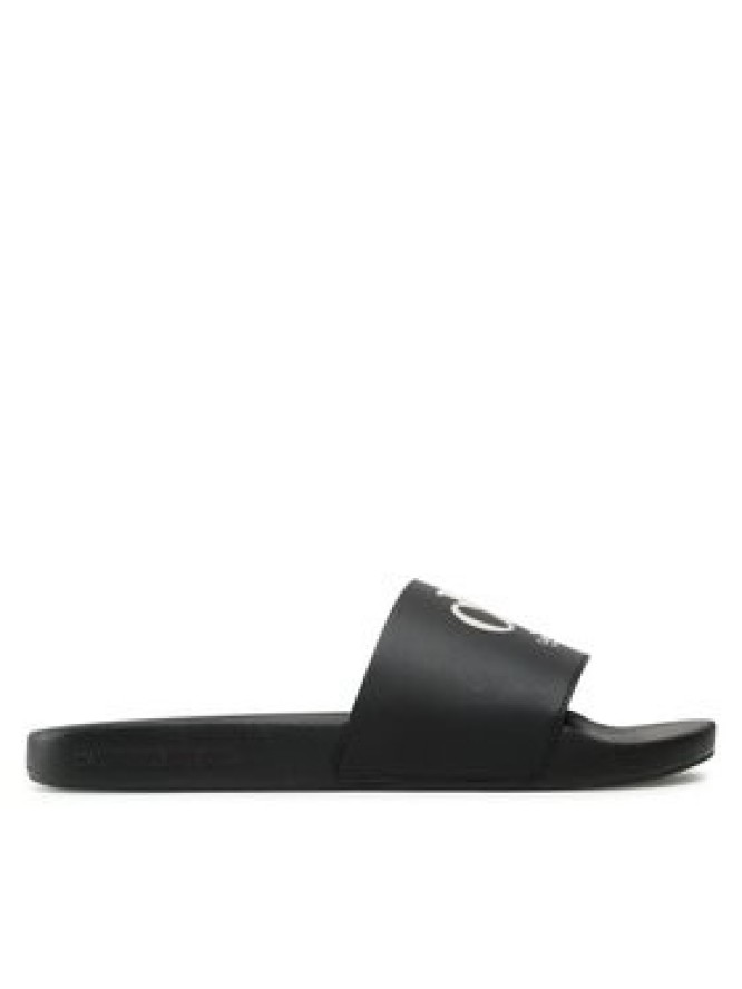 Calvin Klein Jeans Klapki Slide Oversized Brand YM0YM00662 Czarny