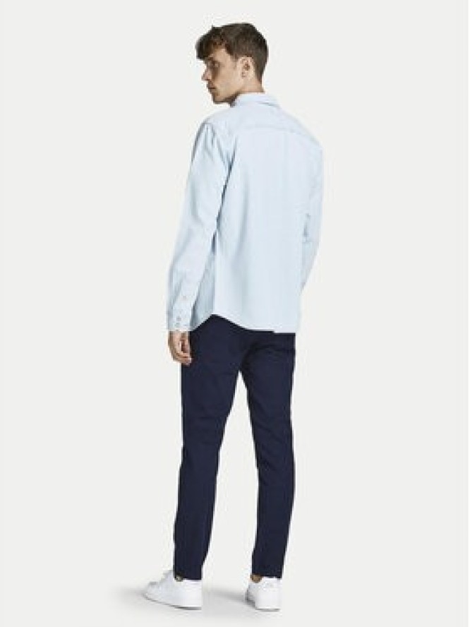 Jack&Jones Chinosy Marco 12174309 Granatowy Slim Fit