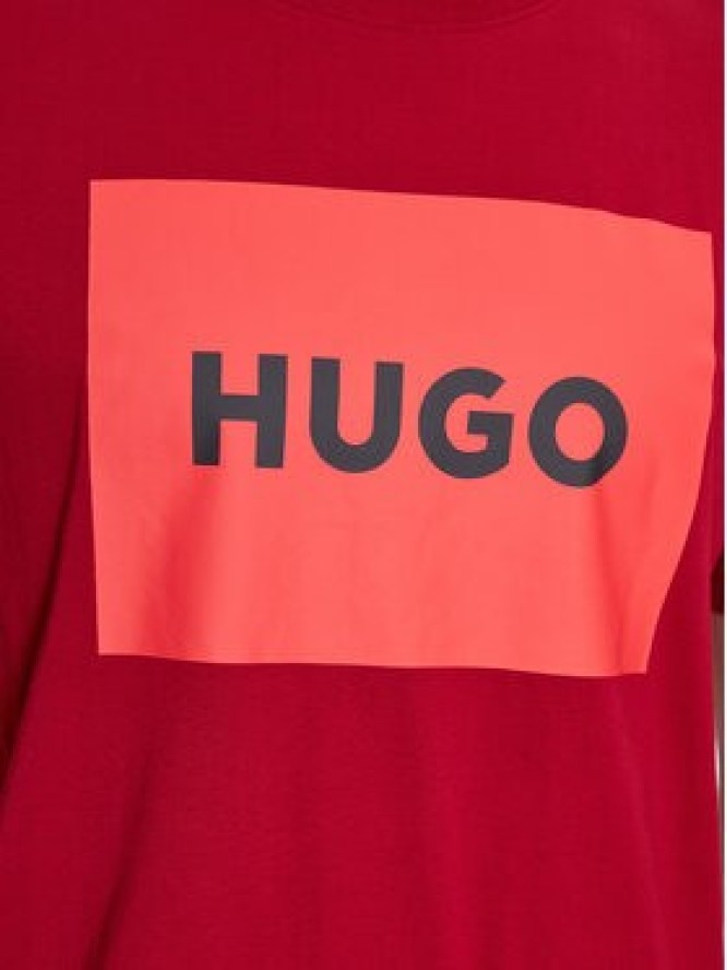 Hugo T-Shirt Dulive222 50467952 Czerwony Regular Fit