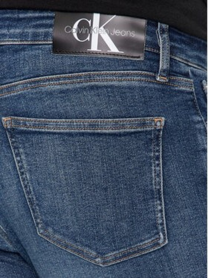 Calvin Klein Jeans Jeansy J30J325736 Niebieski Super Skinny Fit