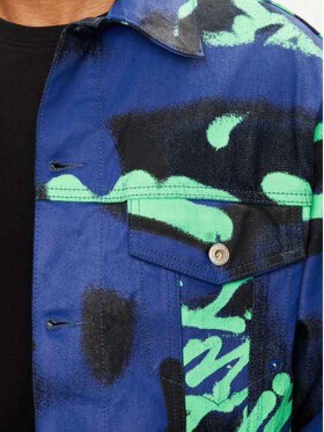 Karl Lagerfeld Jeans Kurtka jeansowa 241D1402 Niebieski Regular Fit