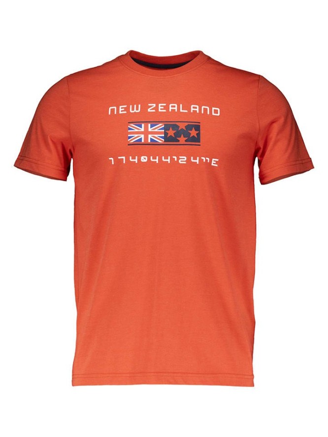 NEW ZEALAND AUCKLAND Koszulka w kolorze pomarańczowym rozmiar: L