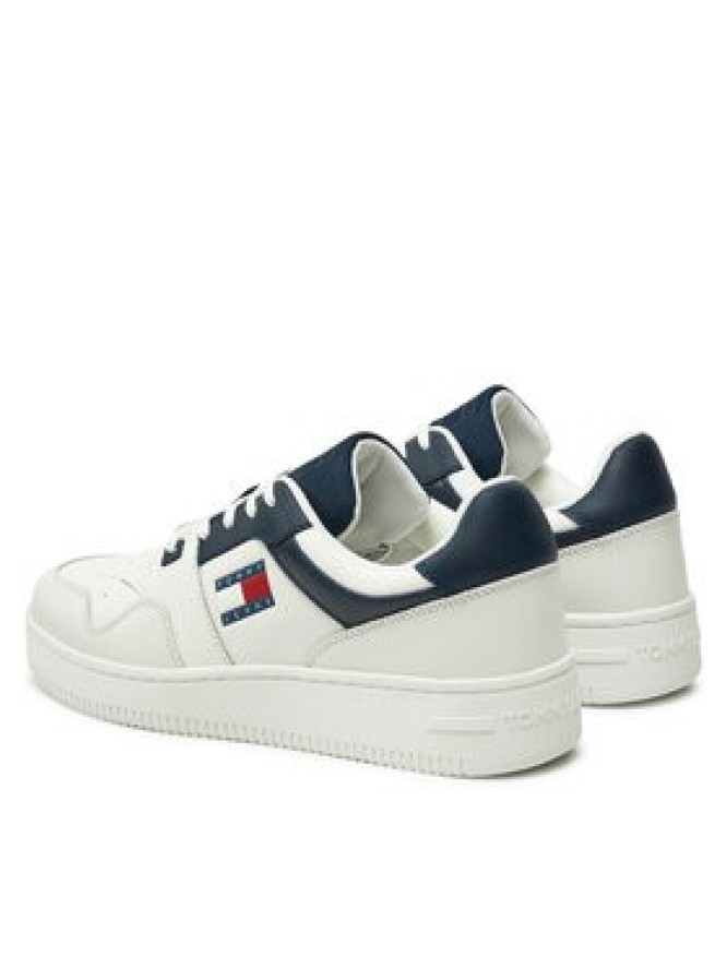 Tommy Jeans Sneakersy Tjm Retro Basket Ess EM0EM01395 Biały