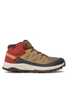 Salomon Trekkingi Outrise Mid Gtx L47143700 Brązowy