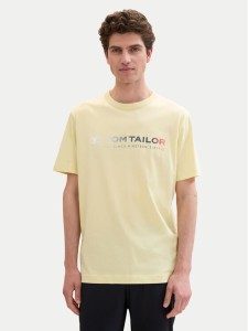 Tom Tailor T-Shirt 1041855 Żółty Regular Fit