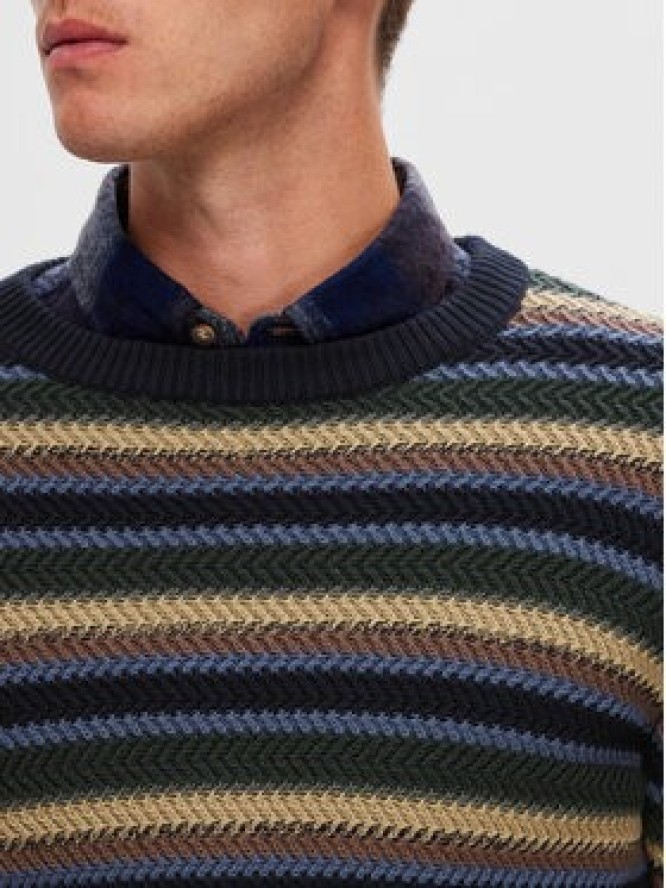Selected Homme Sweter 16090720 Kolorowy Regular Fit