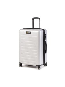 National Geographic Walizka kabinowa Luggage N164HA.60.23 Srebrny