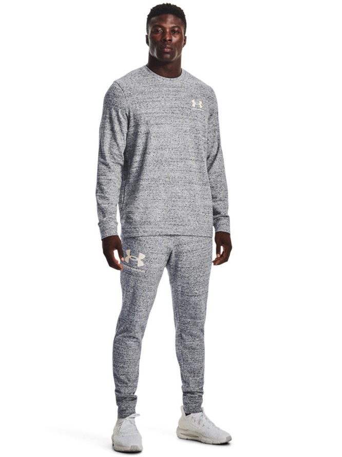 Bluza dresowa męska Under Armour UA Rival Terry Lc Crew - szara