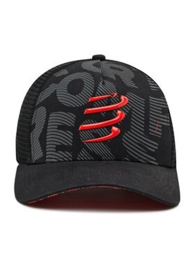 Compressport Czapka z daszkiem Trucker Cap CU00008B_990 Czarny