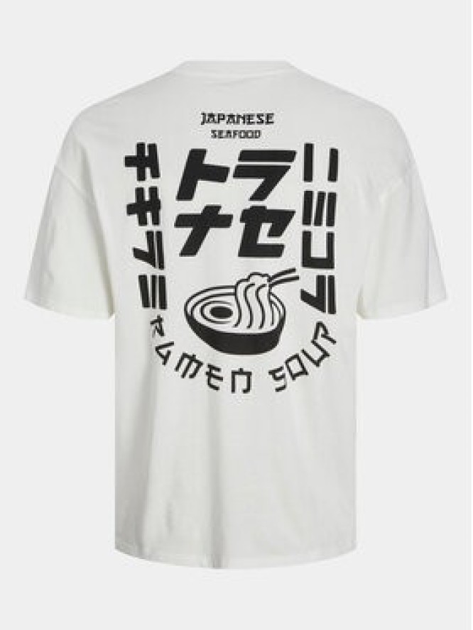 Jack&Jones T-Shirt Dirk 12249223 Biały Wide Fit