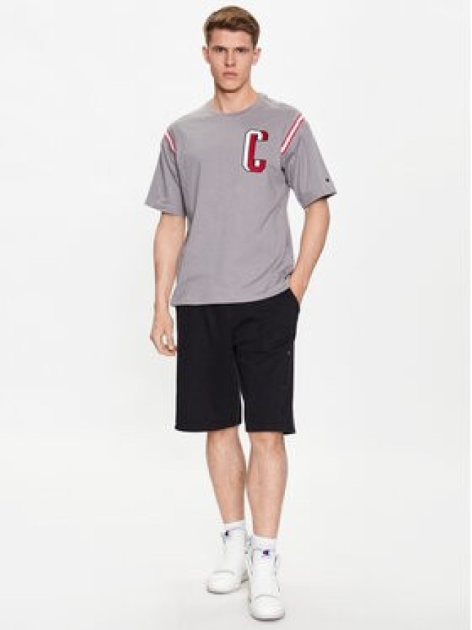 Champion T-Shirt 218515 Beżowy Regular Fit