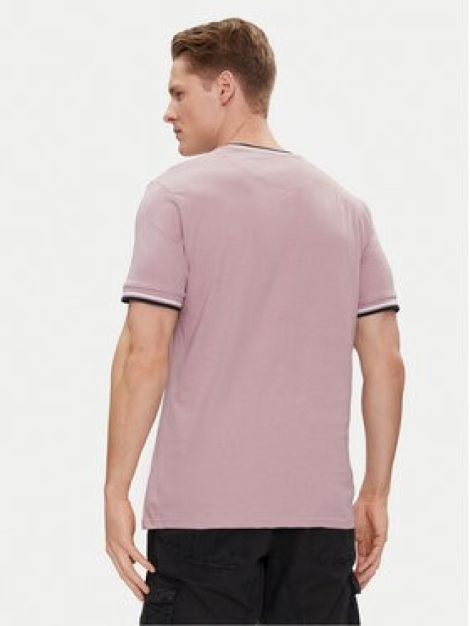 Brave Soul T-Shirt MTS-149FEDERERF Różowy Straight Fit