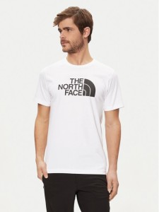 The North Face T-Shirt Easy NF0A87N5 Biały Regular Fit