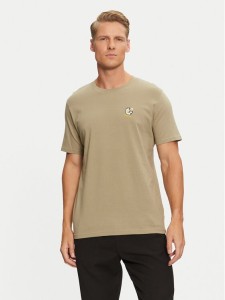 Lindbergh T-Shirt 30-400235 Zielony Relaxed Fit